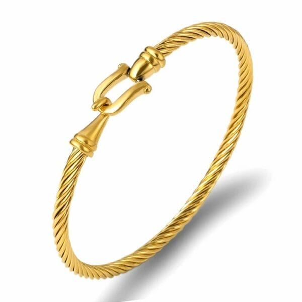 Bracelet câble ceinture en Or 18K 100% Artisanal