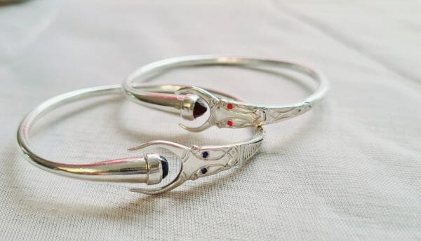 Bracelet VangoVango  tête de zébu 100% - 20 cm