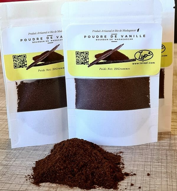 Poudre de vanille Bio 100% bourbon de Madagascar-LVP – Image 2