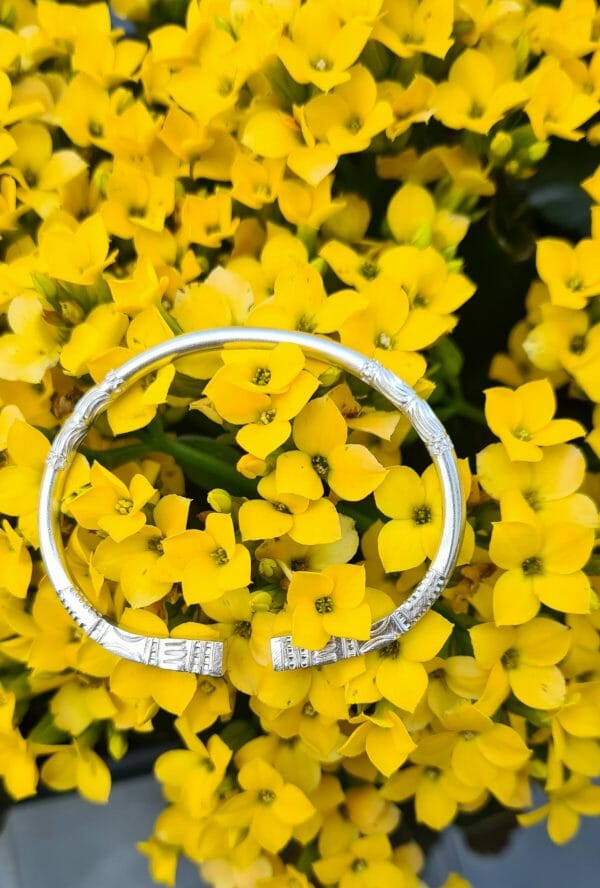 Bracelet vangovango carré saccalava pour enfant 100% Argent -18cm – Image 5