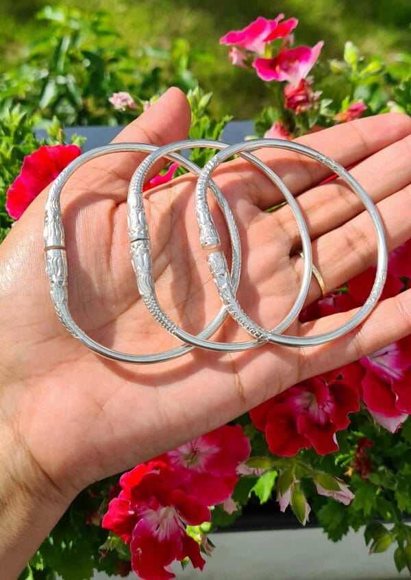Bracelet vangovango saccalava en argent 100%-20G femme – Image 3