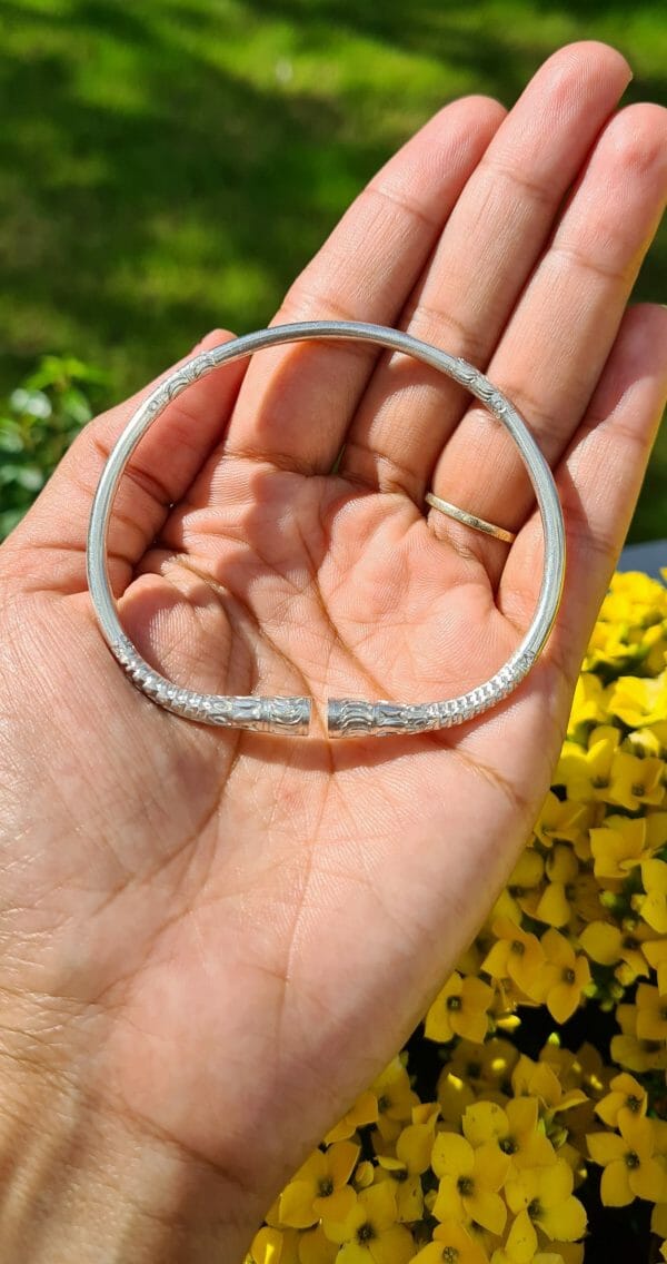 Bracelet vangovango saccalava en argent 100%-20G femme – Image 6