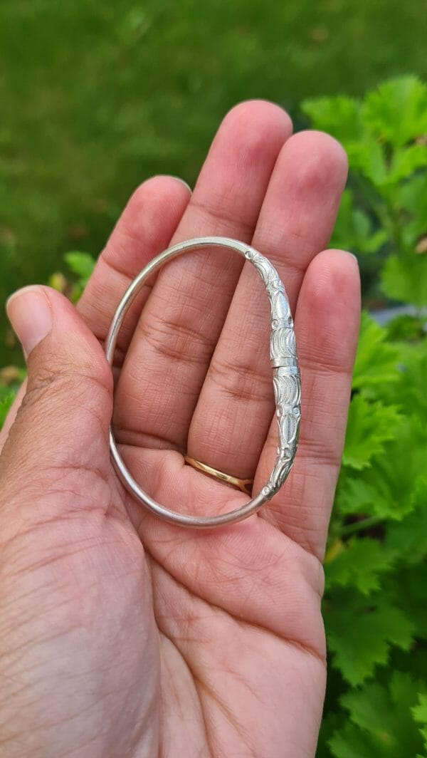 Bracelet VangoVango 100% Argent pour enfant 6 à 10ans - 13 cm – Image 2