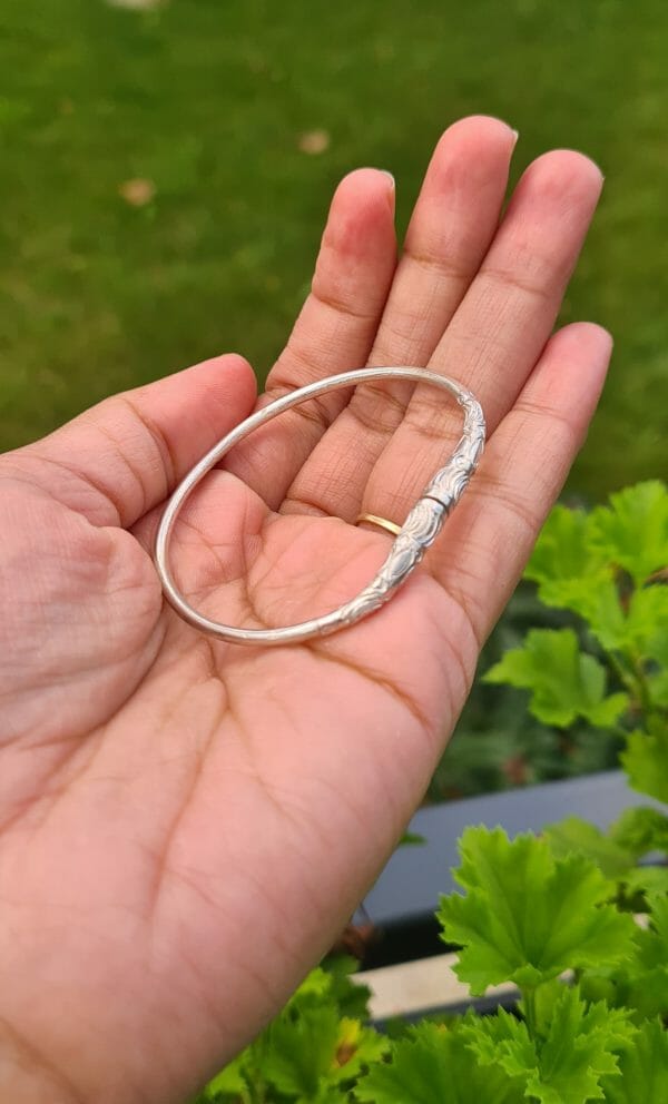 Bracelet VangoVango 100% Argent pour enfant 6 à 10ans - 13 cm – Image 4