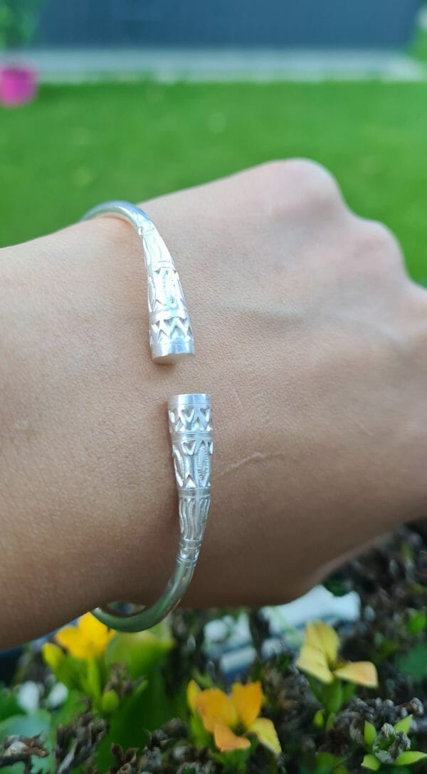 Bracelet Vangovango  saccalava classique100% en argent – Image 4