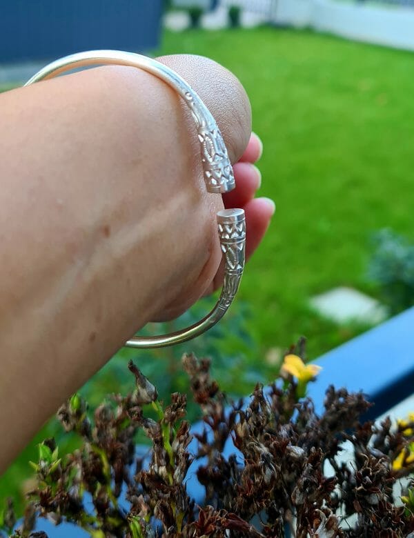 Bracelet Vangovango  saccalava classique100% en argent – Image 3