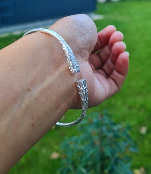 Bracelet Vangovango  saccalava classique100% en argent – Image 2