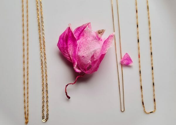 Collier en OR 18K Artisanal – Image 3