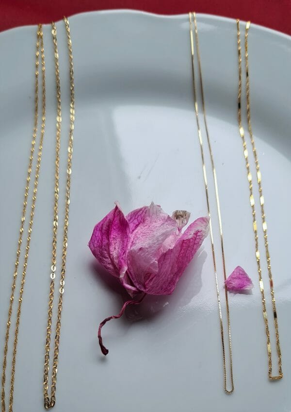 Collier en OR 18K Artisanal – Image 4