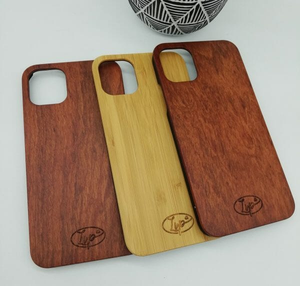 coque de téléphone IPhone en bois -LVP-