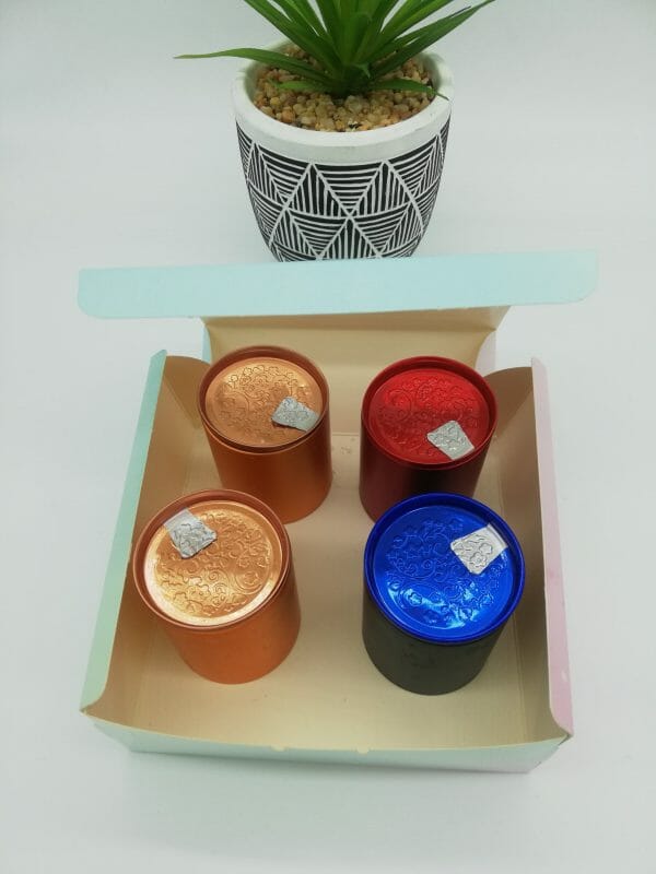 Coffret bien-être bougie massage parfum ananas  (100% artisanal)-LVP – Image 5