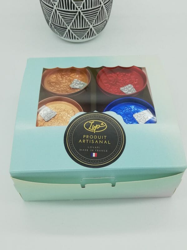 Coffret bien-être bougie massage parfum ananas  (100% artisanal)-LVP – Image 2