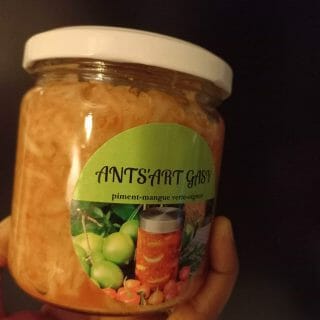 Ants'Art Manga PM Avec Piment(Antsary mangue Avec Sakay)
