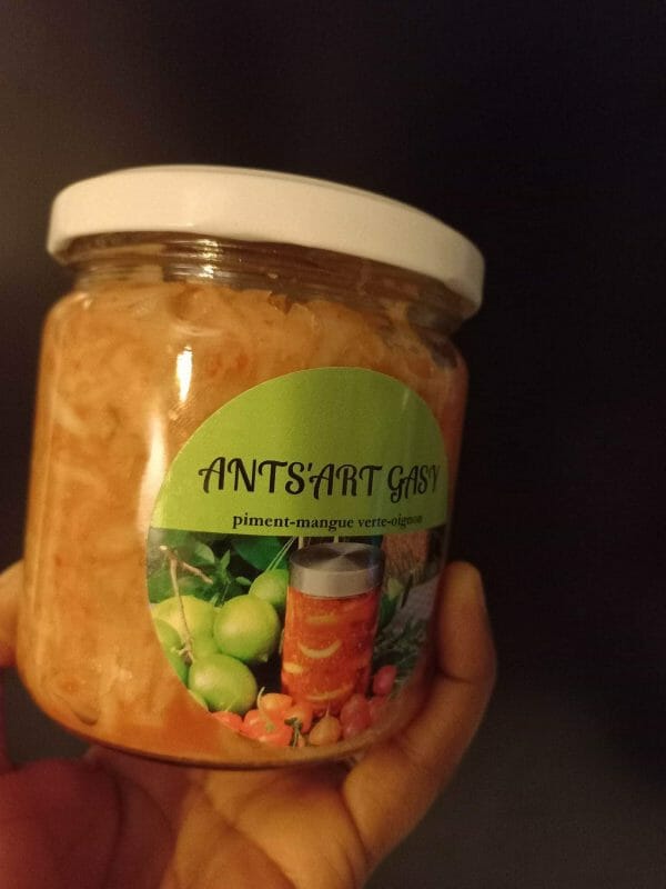 Ants'Art Manga PM Avec Piment(Antsary mangue Avec Sakay)