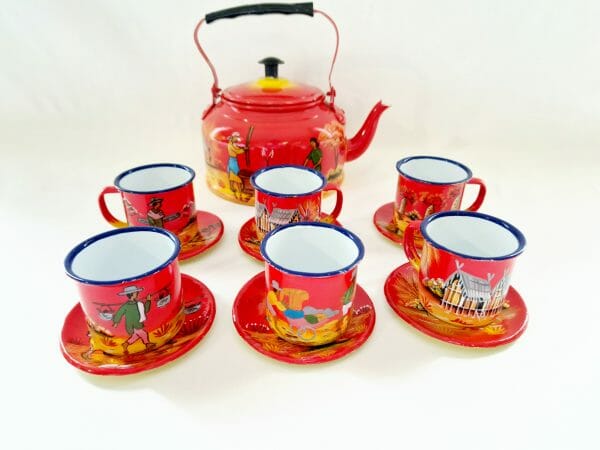 théière et tasses