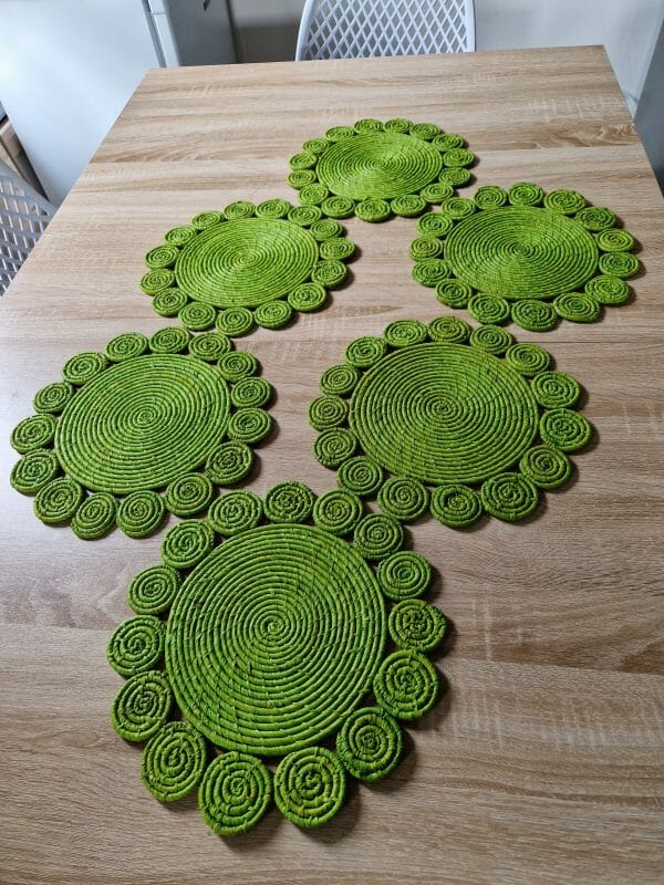 6 set de table