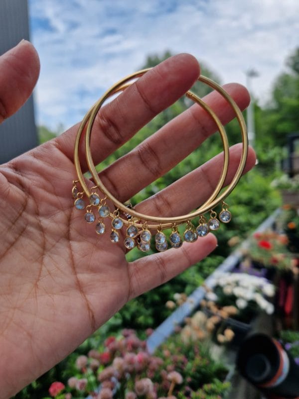 boucle d'oreille en OR 18K 8g