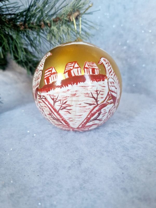 6 Boules de Noël/ décoration de Noël/collection NOËL ARTISANAL/ Madagascar – Image 15