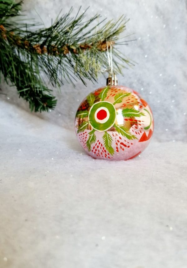 6 Boules de Noël/ décoration de Noël/collection NOËL ARTISANAL/ Madagascar – Image 11