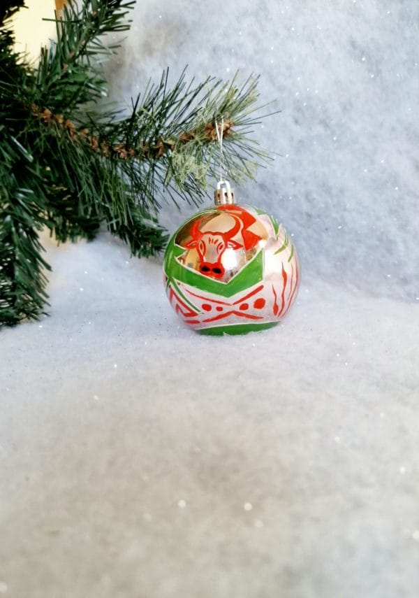 6 Boules de Noël/ décoration de Noël/collection NOËL ARTISANAL/ Madagascar – Image 13
