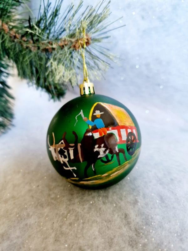 6 Boules de Noël/ décoration de Noël/collection NOËL ARTISANAL/ Madagascar – Image 8