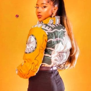 Doudoune Crop-top/bombers /Veste/collection LAMBAOINE/ Madagascar