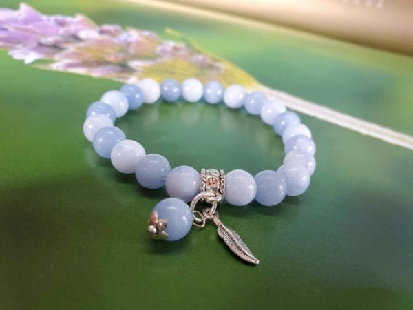 Bracelet Aigue Marine/ pierre naturelle/ Madagascar