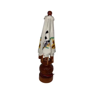 lampe brodée de Madagascar