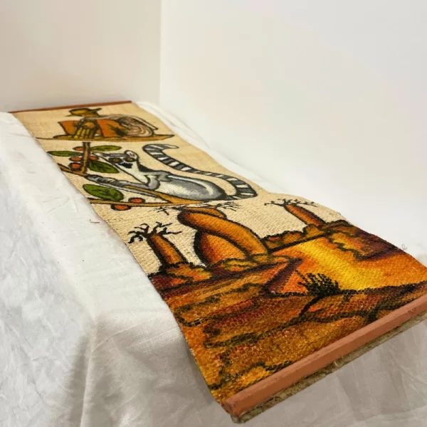 Toile Malagasy en Raphia