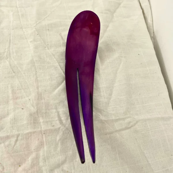 Fourche à Cheveux en Corne de Zébu