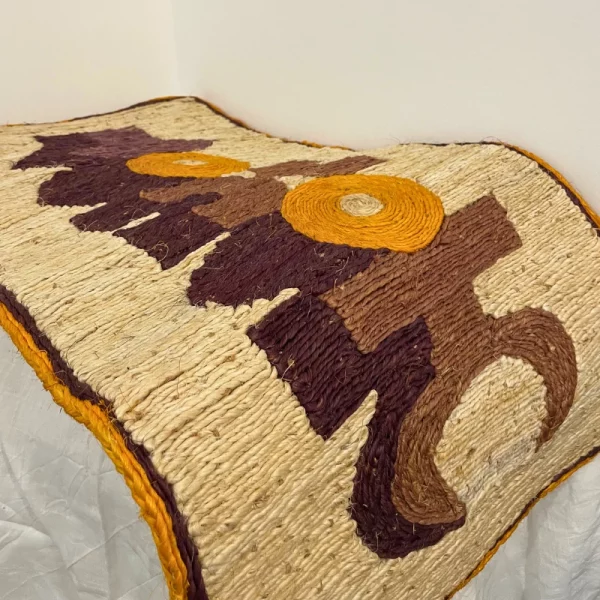 Tapis en Raphia Artisanal – Image 2