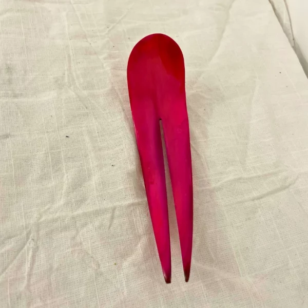 Fourche à Cheveux en Corne de Zébu