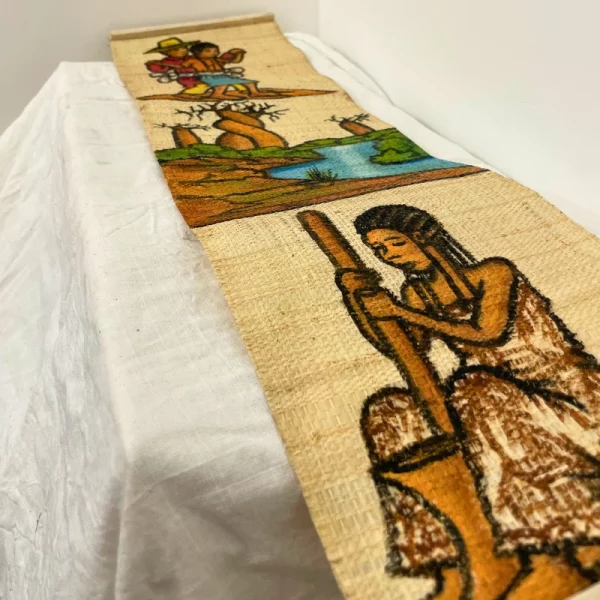 Toile Malagasy en Raphia