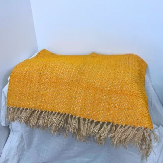Tapis en Raphia et Coton