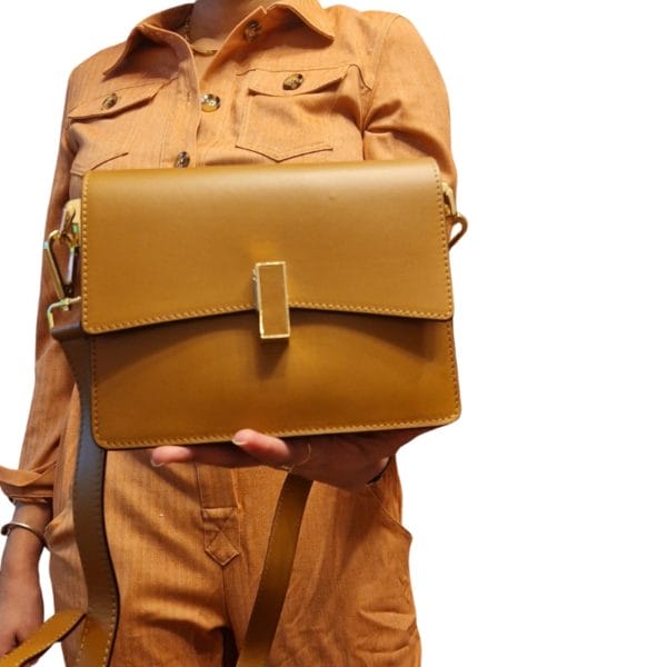 Sac à Main Renault en Cuir Marron