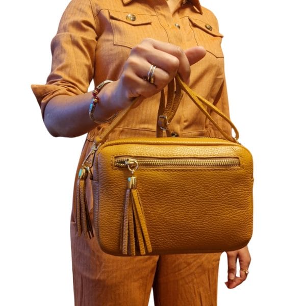 Sac en Cuir Italien Marron