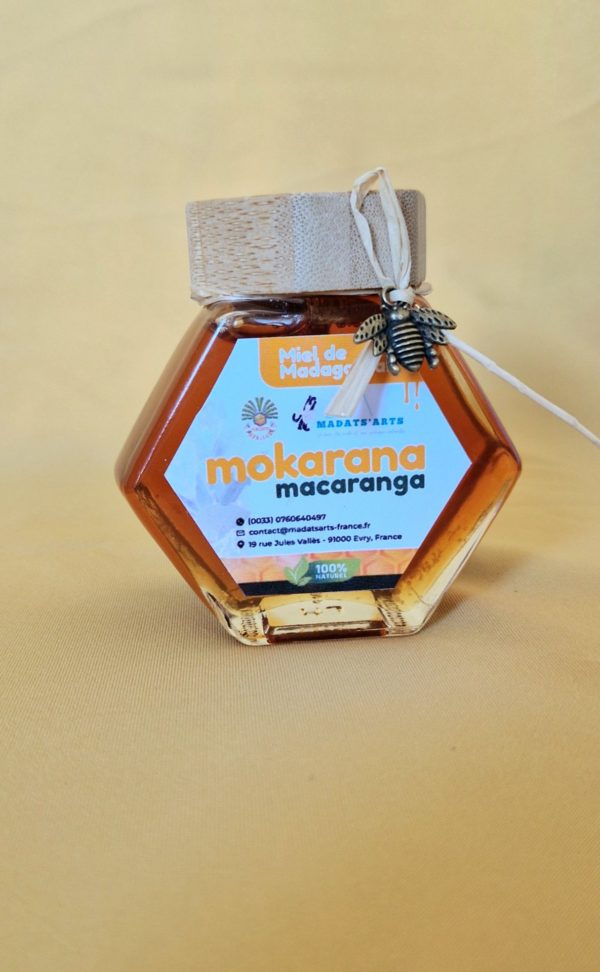 250gr de Miel de Mokarana en BOCAL MAGIQUE/ miel du Sud-est de Madagascar – Image 2