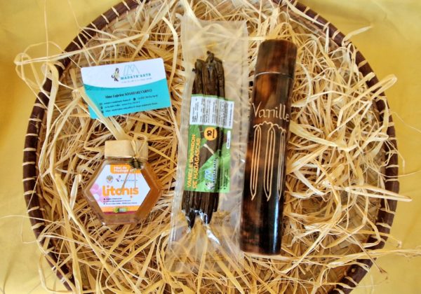 Pack-coffret KADÔ découverte MM- 250gr miel Litchi et 10 gousses de vanille de Madagascar – Image 6