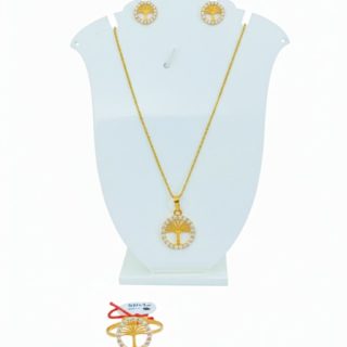 Parure Ravinala en Or