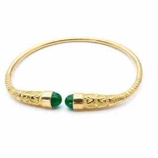 Bracelet en Or avec Pierre en Jade