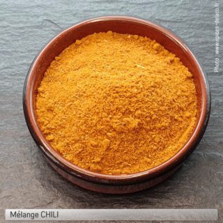 CHILI 220g L ... mélange d'épices, herbes aromatiques, condiments, piments