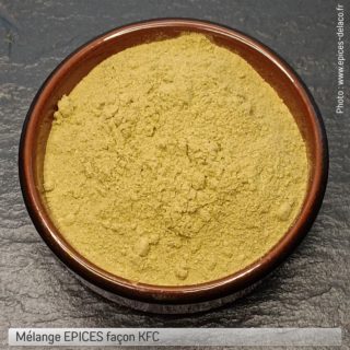 EPICES façon KFC 110g M ... mélange d'épices, herbes aromatiques, condiments, piments