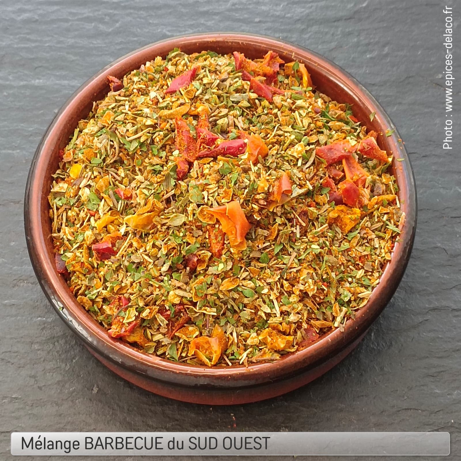 BBQ DU SUD OUEST 160g L ... mélange d'épices, herbes aromatiques, condiments, piments