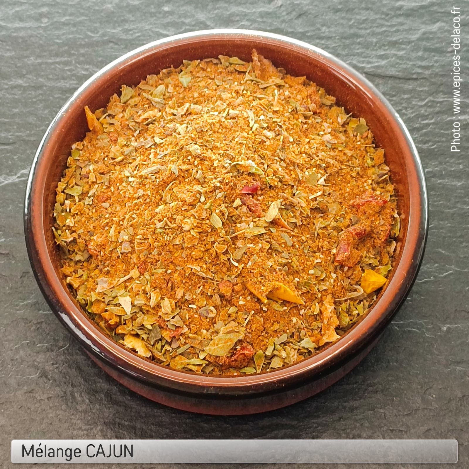 CAJUN 200g L ... mélange d'épices, herbes aromatiques, condiments, piments