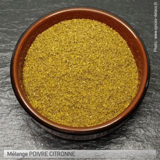 POIVRE CITRONNE 130g M ... mélange d'épices, herbes aromatiques, condiments, piments