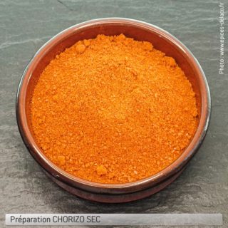 Préparation pour CHORIZO 160g M ... mélange d'épices, herbes aromatiques, condiments, piments