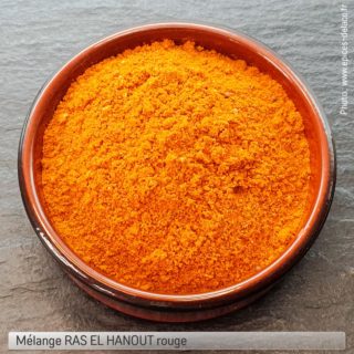 RAS EL HANOUT rouge 520g XL ... mélange d'épices, herbes aromatiques, condiments, piments
