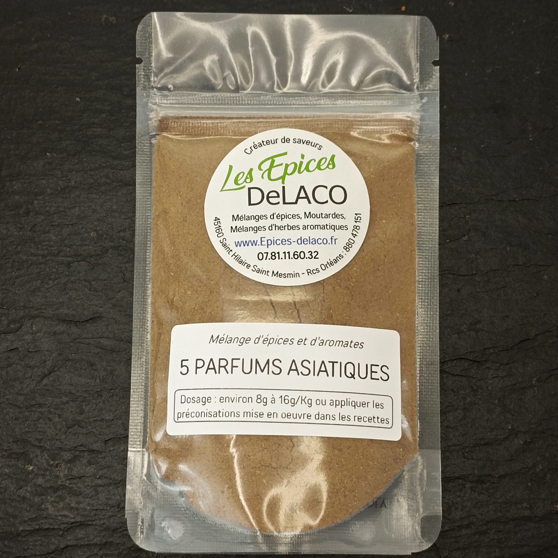 5 PARFUMS ASIATIQUE 540g XL ... mélange d'épices, herbes aromatiques, condiments, piments – Image 4