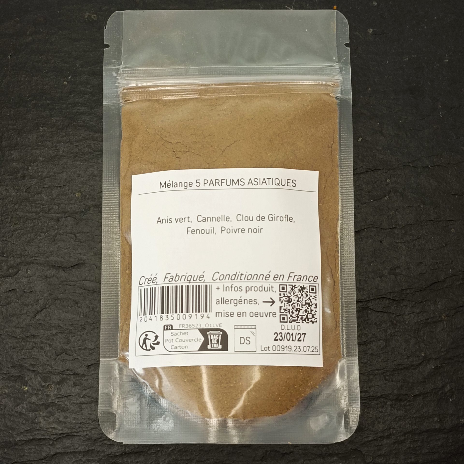 5 PARFUMS ASIATIQUE 540g XL ... mélange d'épices, herbes aromatiques, condiments, piments – Image 5