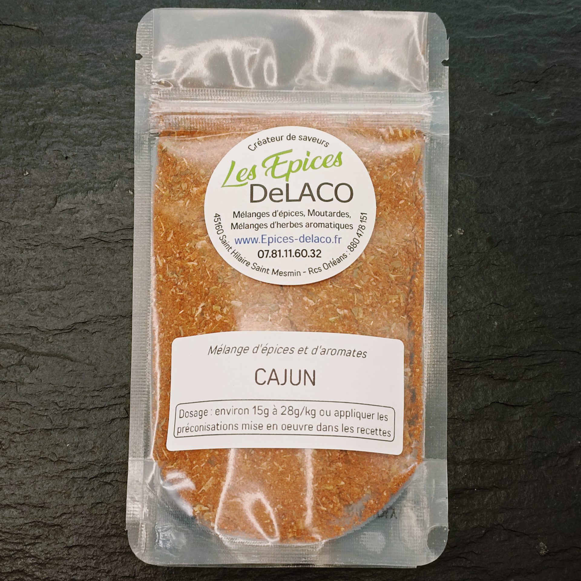 CAJUN 200g L ... mélange d'épices, herbes aromatiques, condiments, piments – Image 4